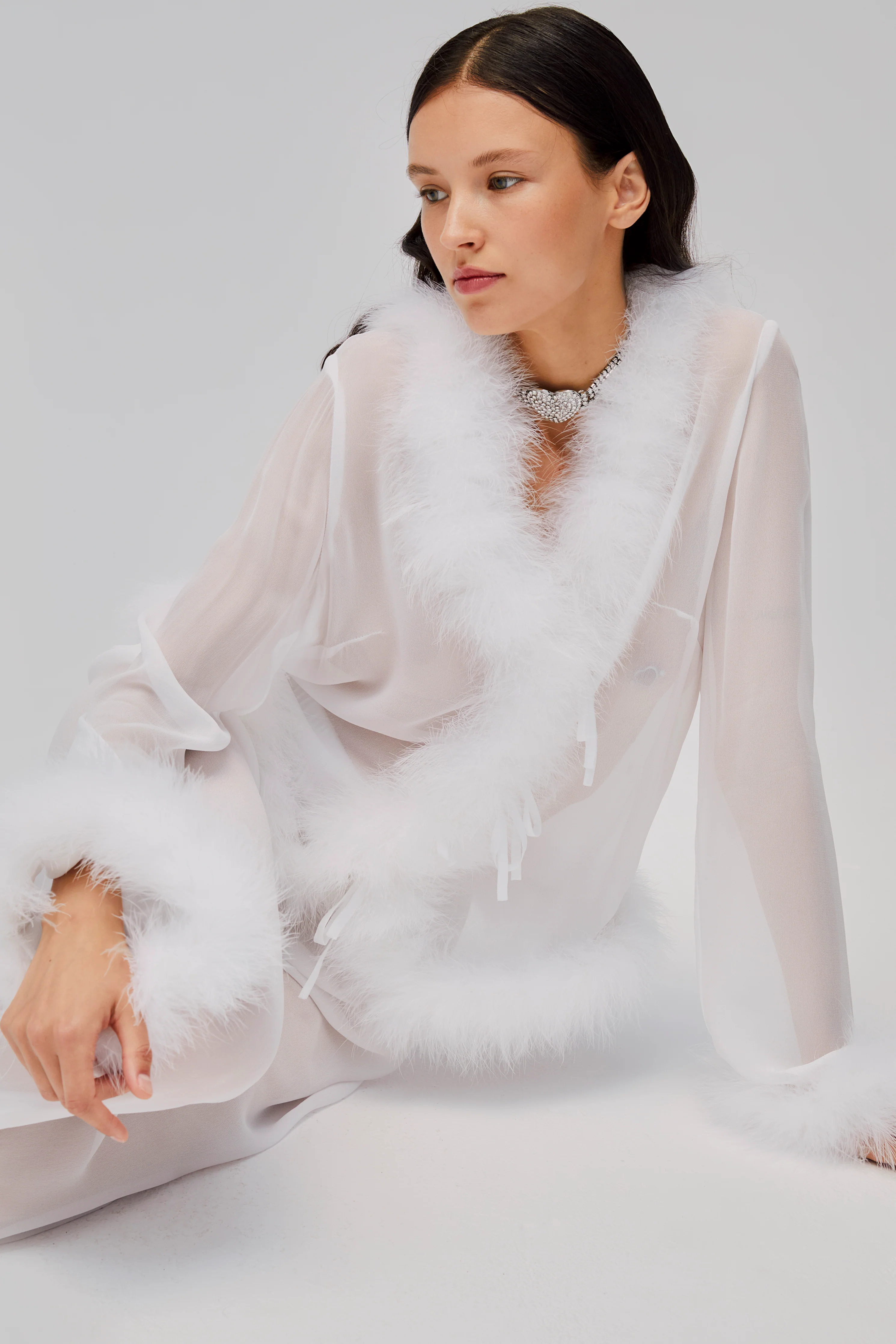 Afrodita Lounge Set in White - Image 6