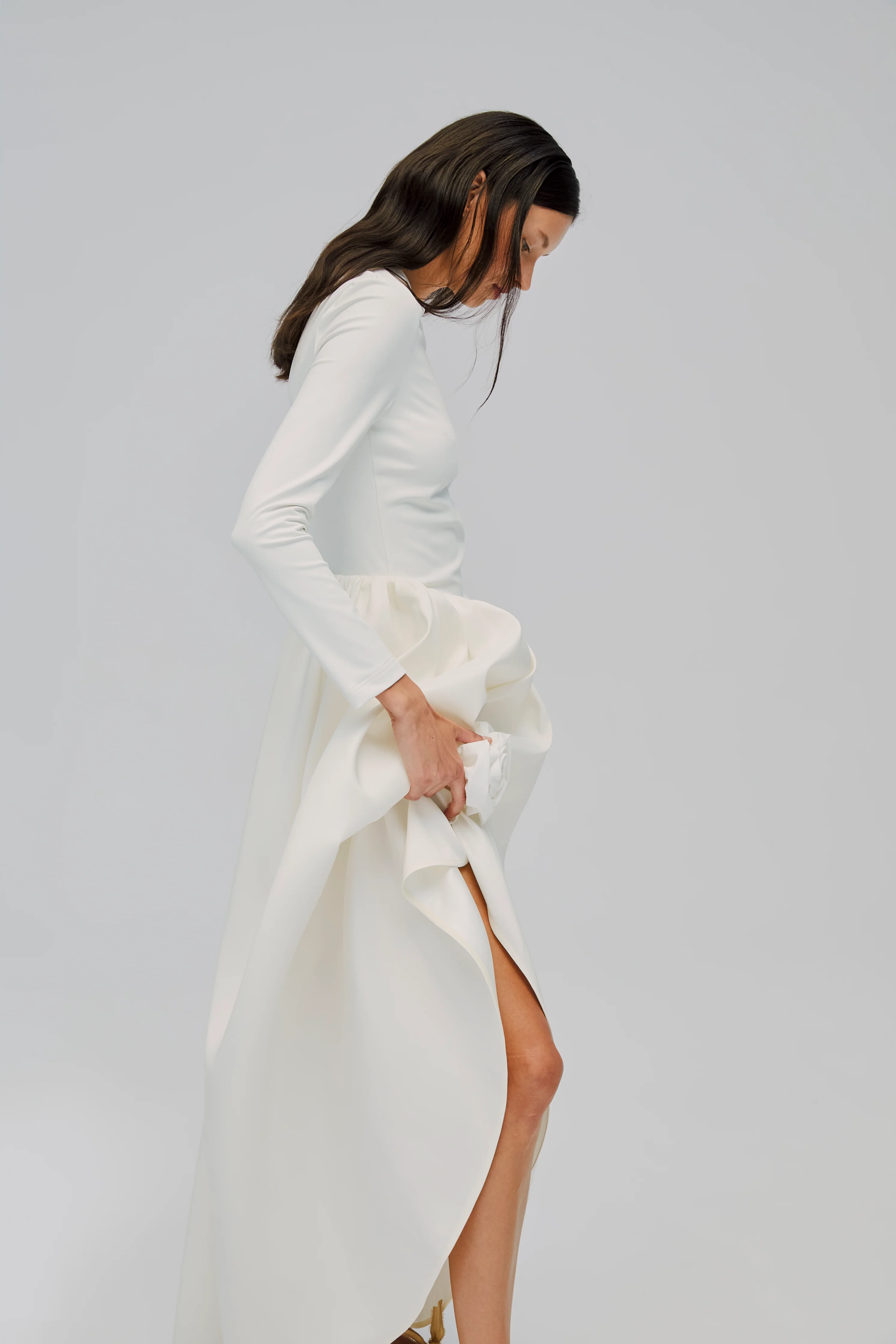 Aurora Maxi Dress in White - Image 6