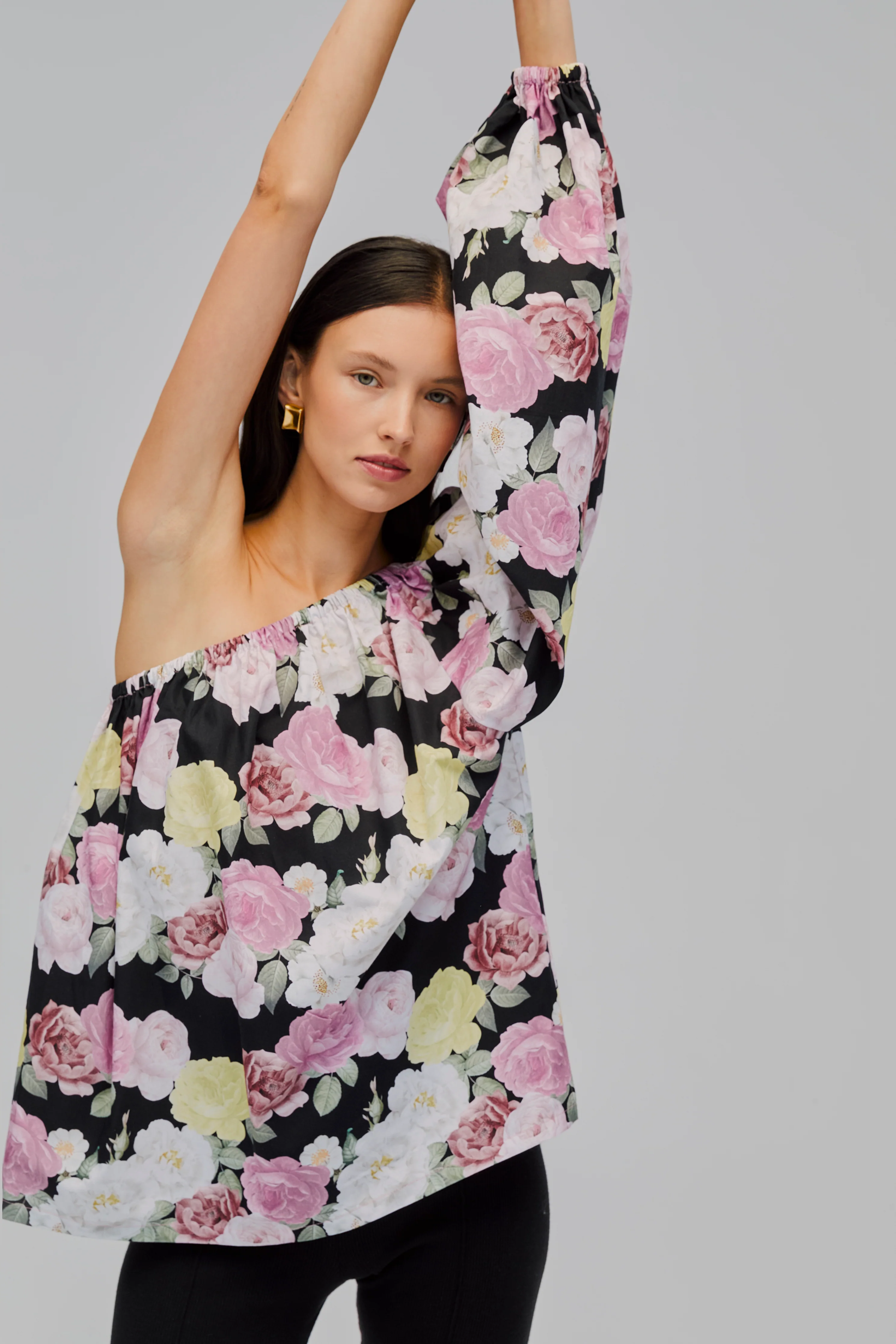 Gaia Cotton Top in Bloom - Image 4