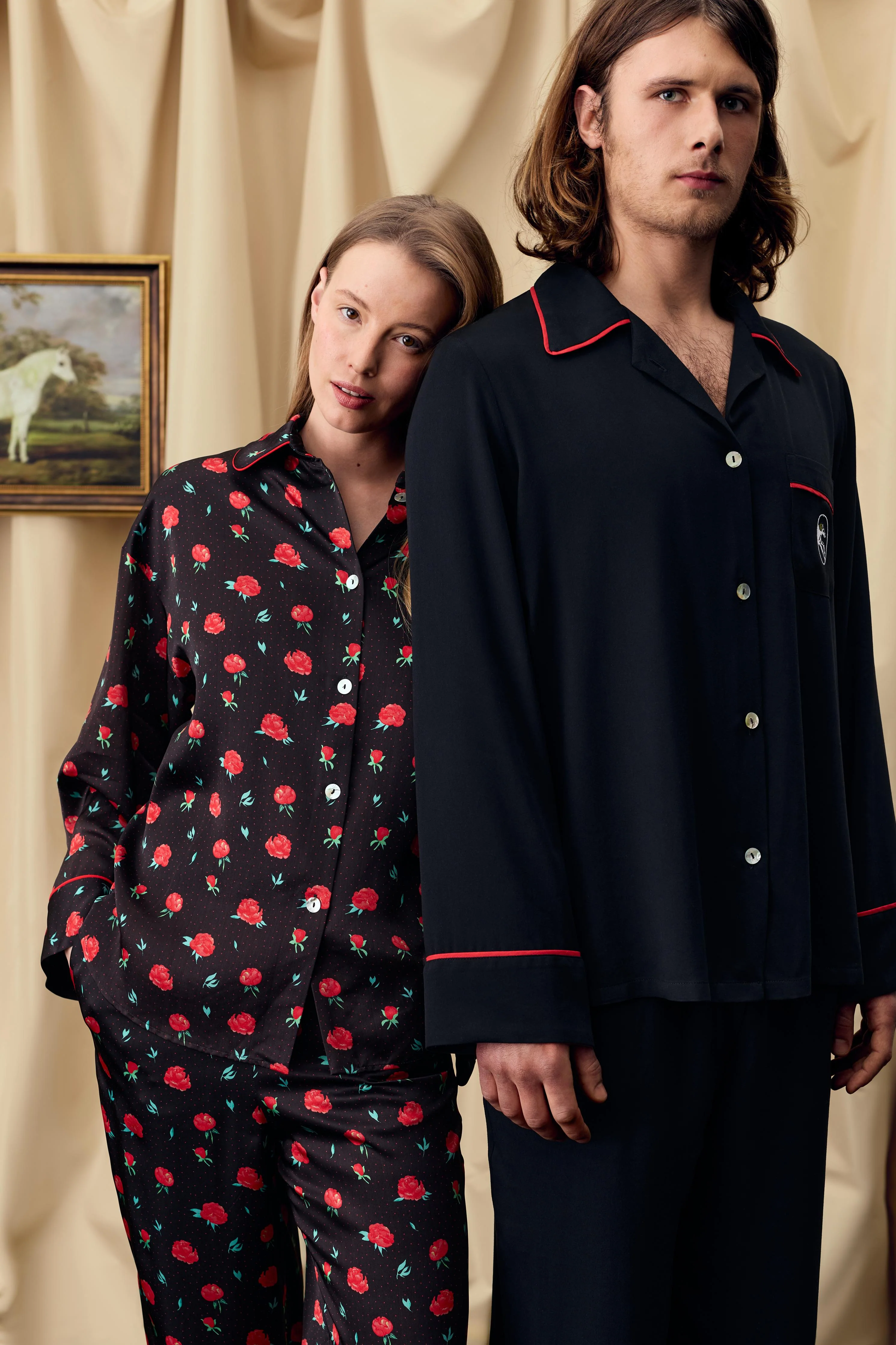 Pastelle Oversized Shirt in Poppies Print - Image 4